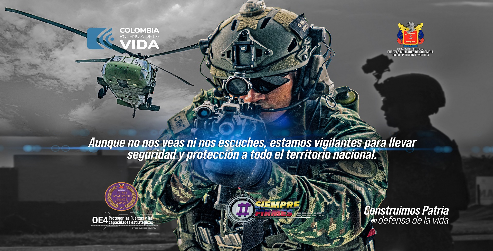 
            COMANDO GENERAL DE LAS FUERZAS MILITARES DE COLOMBIA
      