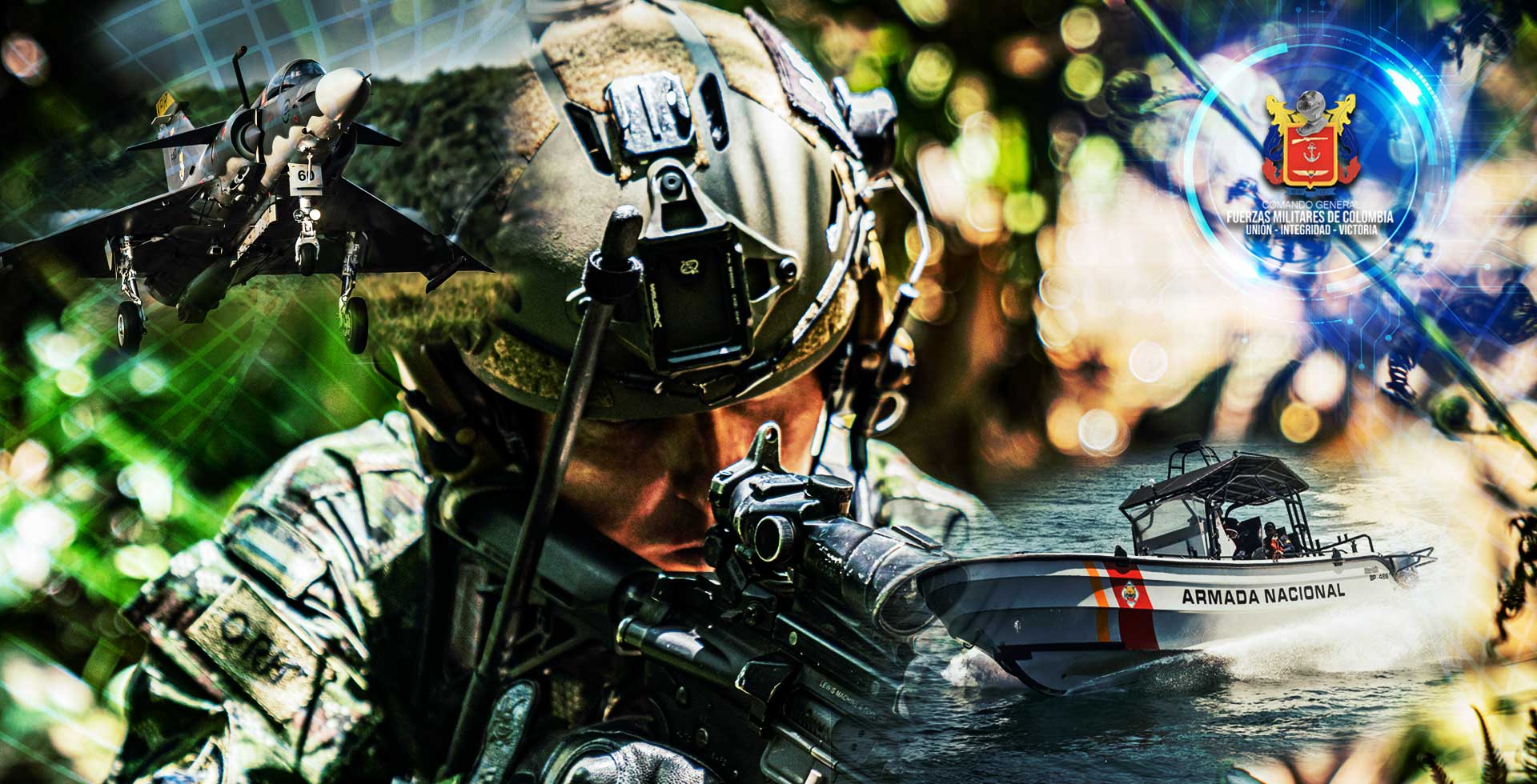 
            COMANDO GENERAL DE LAS FUERZAS MILITARES DE COLOMBIA - UNIÓN- INTEGRIDAD-VICTORIA
      