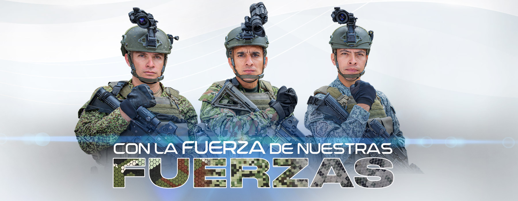 
            CON LA FUERZAS DE NUESTRAS FUERZAS
      