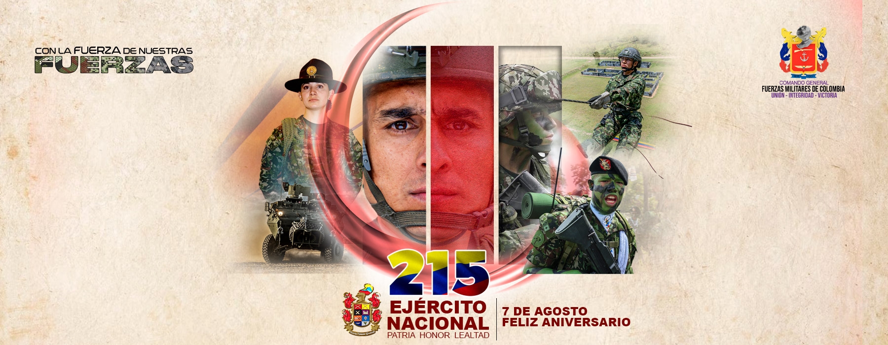 
            Aniversario Ejército Nacional 
      