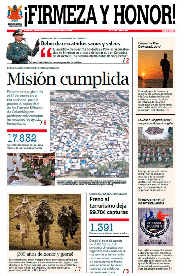 Periódico las Fuerzas 