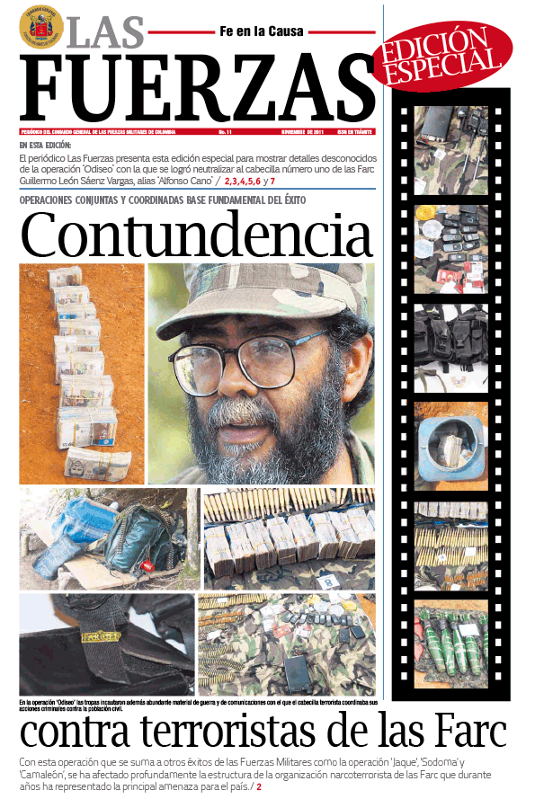 Periódico las Fuerzas Noviembre 2010