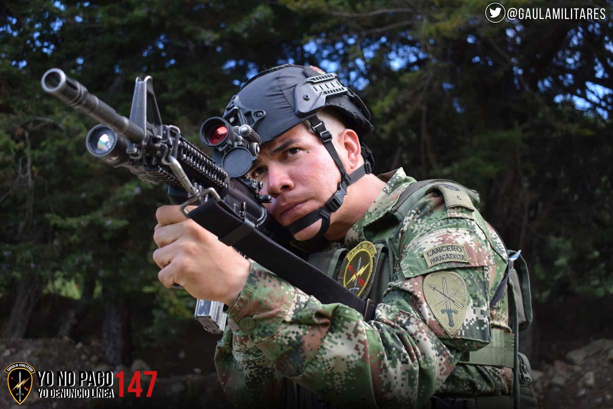 Gaula Militares Yo no Pago Yo denuncio Línea 147