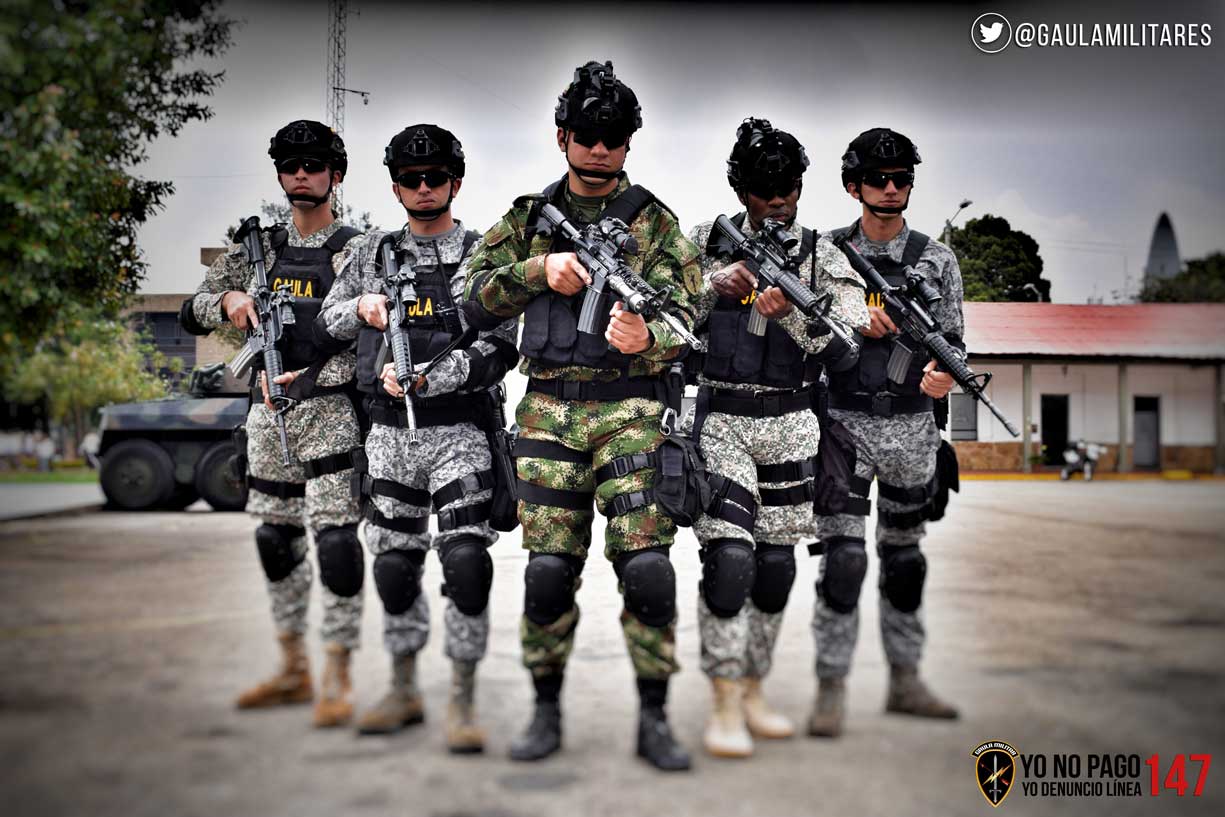 Gaula Militares Yo no Pago Yo denuncio Línea 147