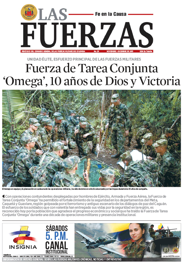 Periódico las Fuerzas mayo 2013