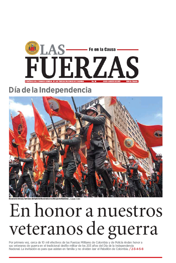 Periódico las Fuerzas julio 2013