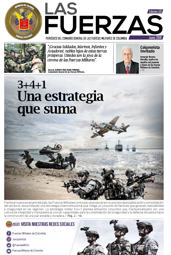 Periódico las Fuerzas junio 2018