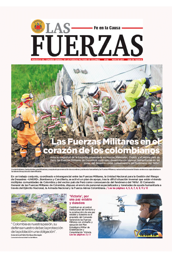 Periódico las Fuerzas mayo 2017