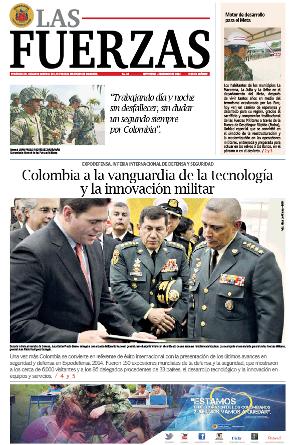 Periódico las Fuerzas noviembre 2014