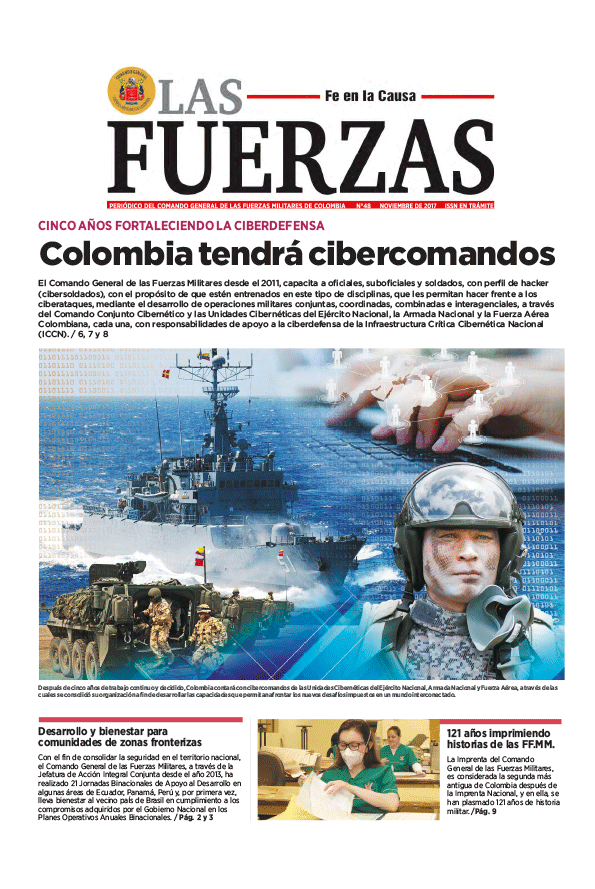 Periódico las Fuerzas noviembre 2017