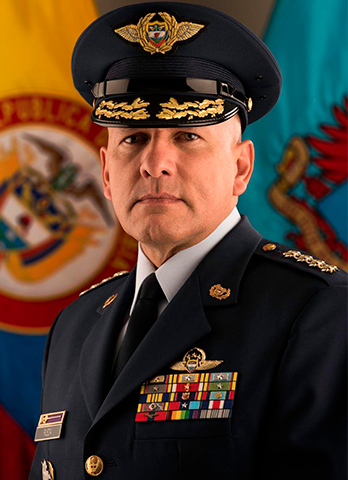 COMMANDER OF THE COLOMBIAN AIR FORCE
