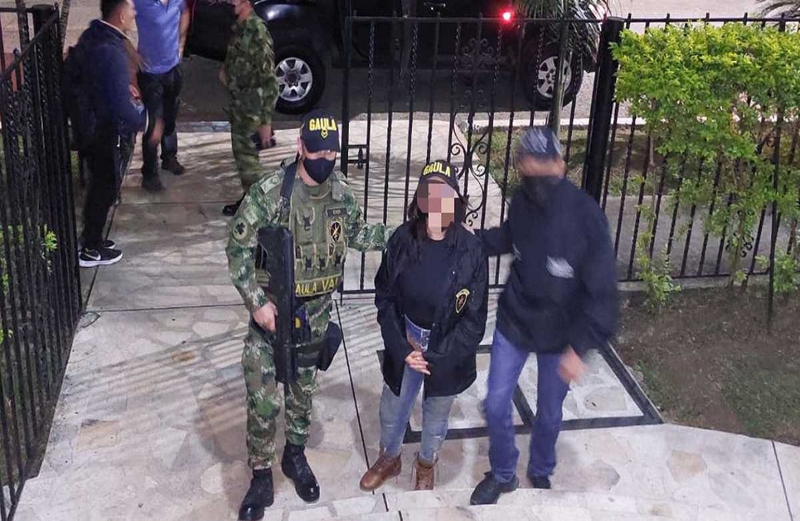 Colombian army rescues a woman in Cali and prevents kidnaping in Meta 
