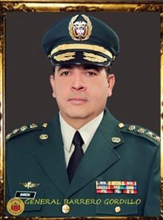 GENERAL BARRERO GORDILLO GENERAL BARRERO GORDILLO