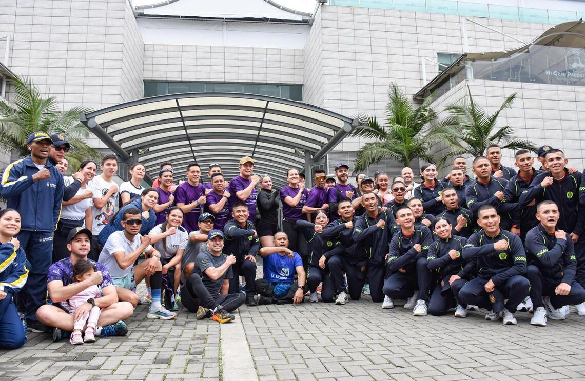 Carrera 10K por los héroes de Colombia.