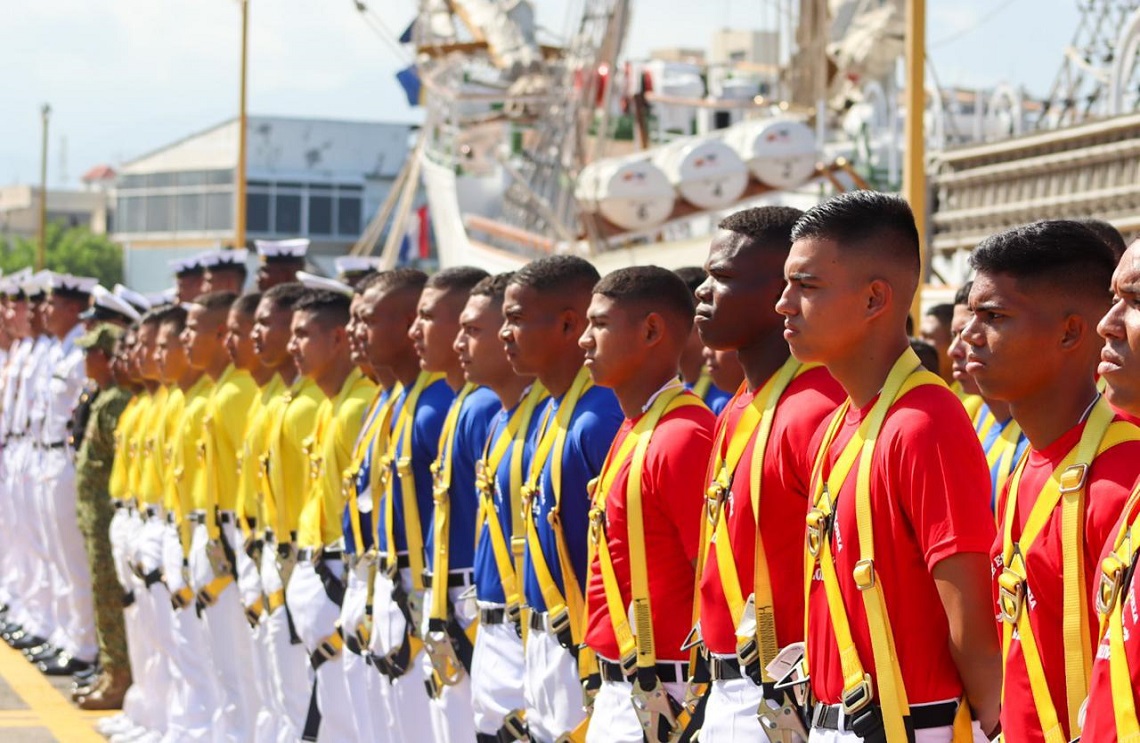 Buque escuela ARC ‘Gloria’ zarpó a su crucero internacional, por primera vez desde Santa Marta
