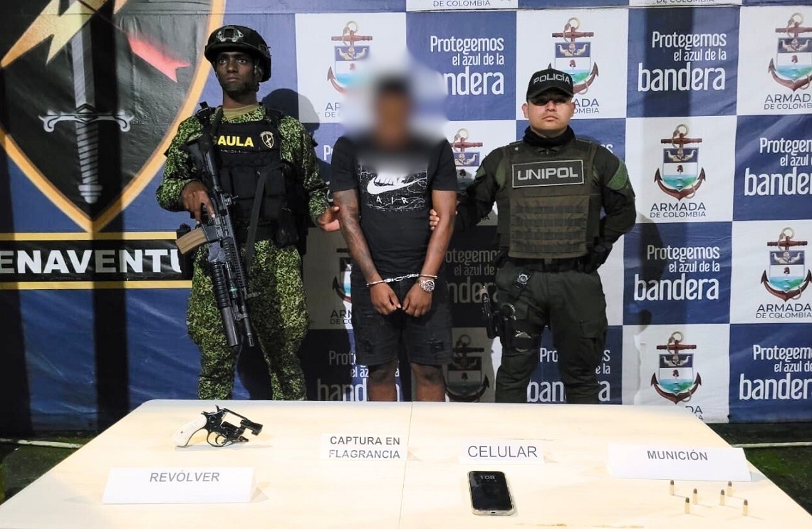 Captura en flagrancia integrante de GDO Los Shottas.