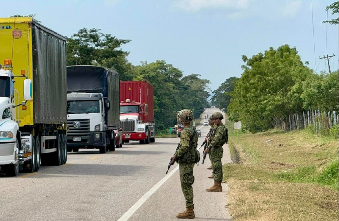 Armada de Colombia refuerza dispositivo de seguridad en el Caribe colombiano