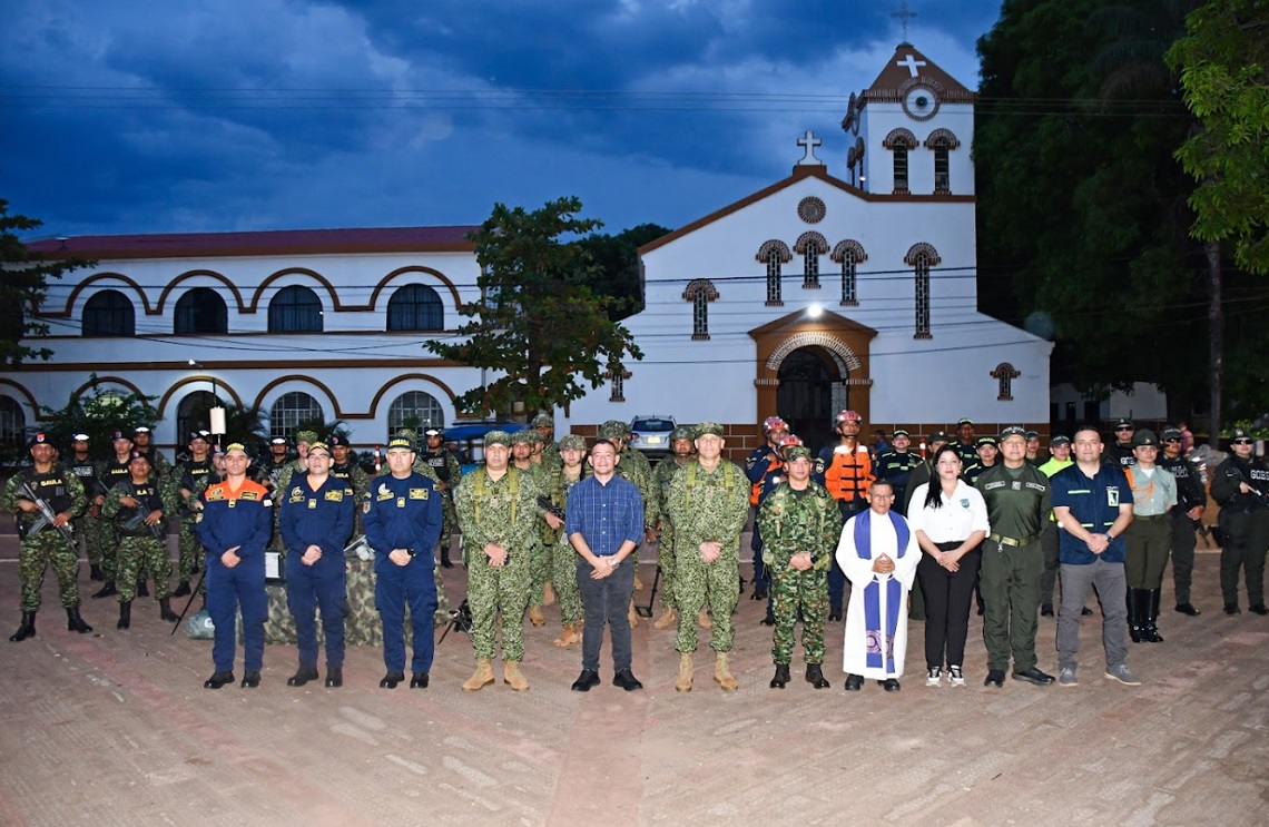 Fuerzas Militares y Policía inician estrategia 'Semana Santa Segura' en Vichada