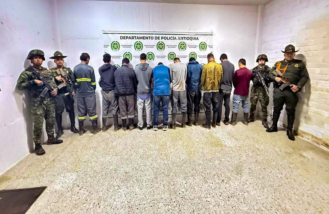 Contundente golpe tras la ubicación de elementos para la explotación ilícita de yacimientos mineros en el Oriente antioqueño