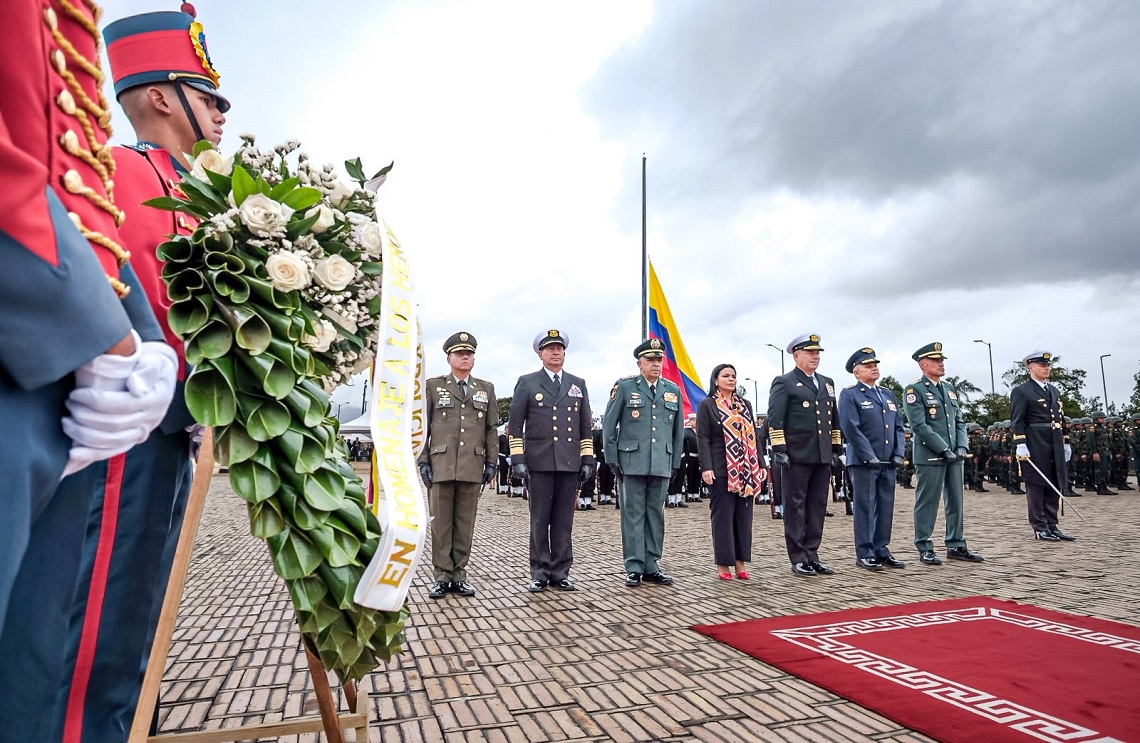 Gobierno Nacional rindió homenaje a los héroes de la Nación y sus familias
