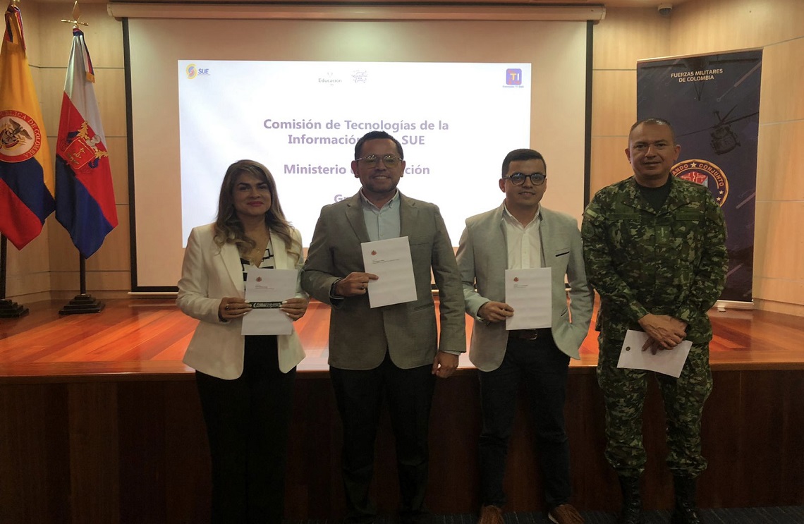 Fuerzas Militares, Ministerio de Educación y sus entidades adscritas, fortalecen la ciberseguridad y ciberdefensa Nacional