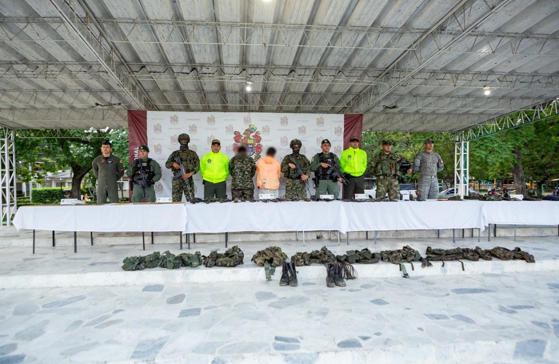 Así fue afectada la Estructura 'Hernando González Acosta' en el occidente del Huila