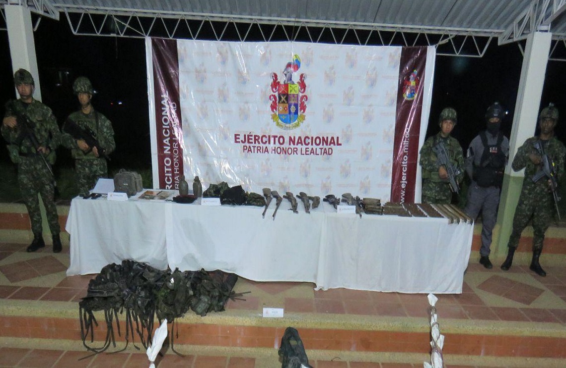 Tropas del Ejército Nacional neutralizan en operacion militar a tres integrantes del GAO residual, subestructura 28, en Arauca