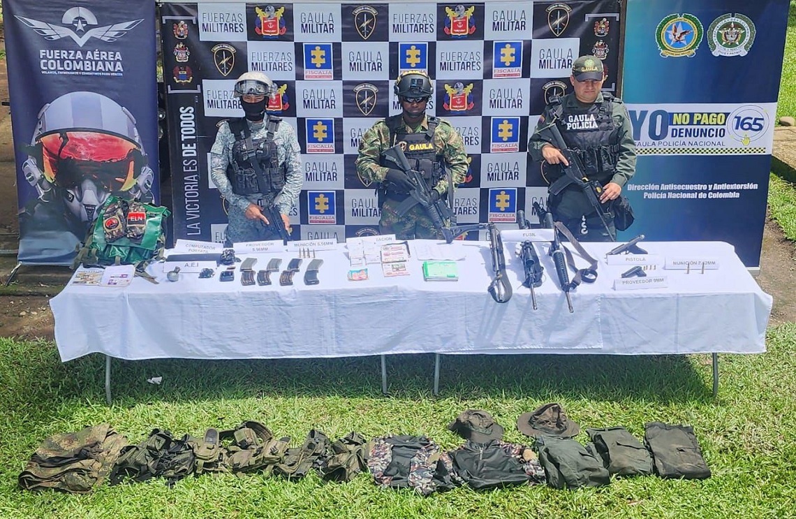 En medio de combates: Fuerzas Militares recuperan a dos menores de edad reclutados por el ELN en Boyacá