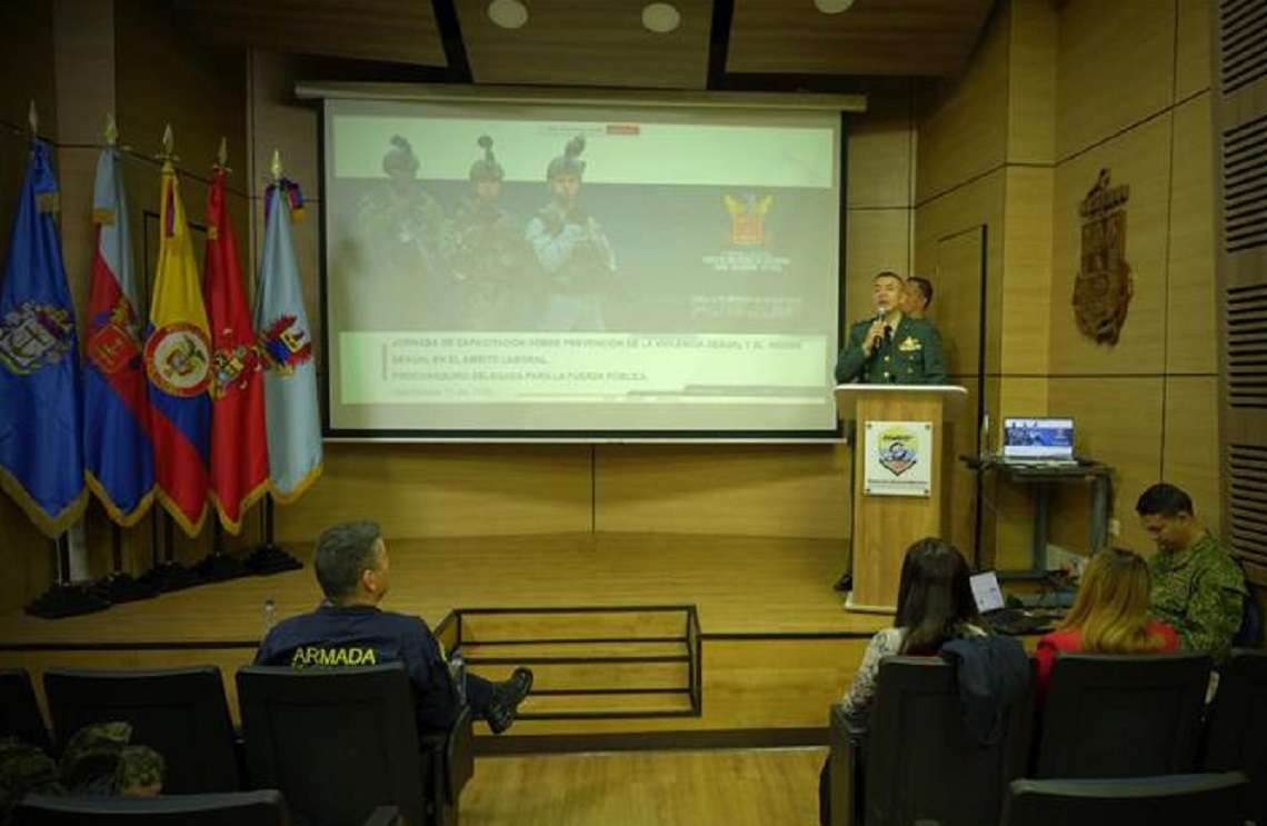 Fuerzas Militares continúa con jornada de capacitación sobre prevención, protección y atención del acoso sexual en el ámbito laboral