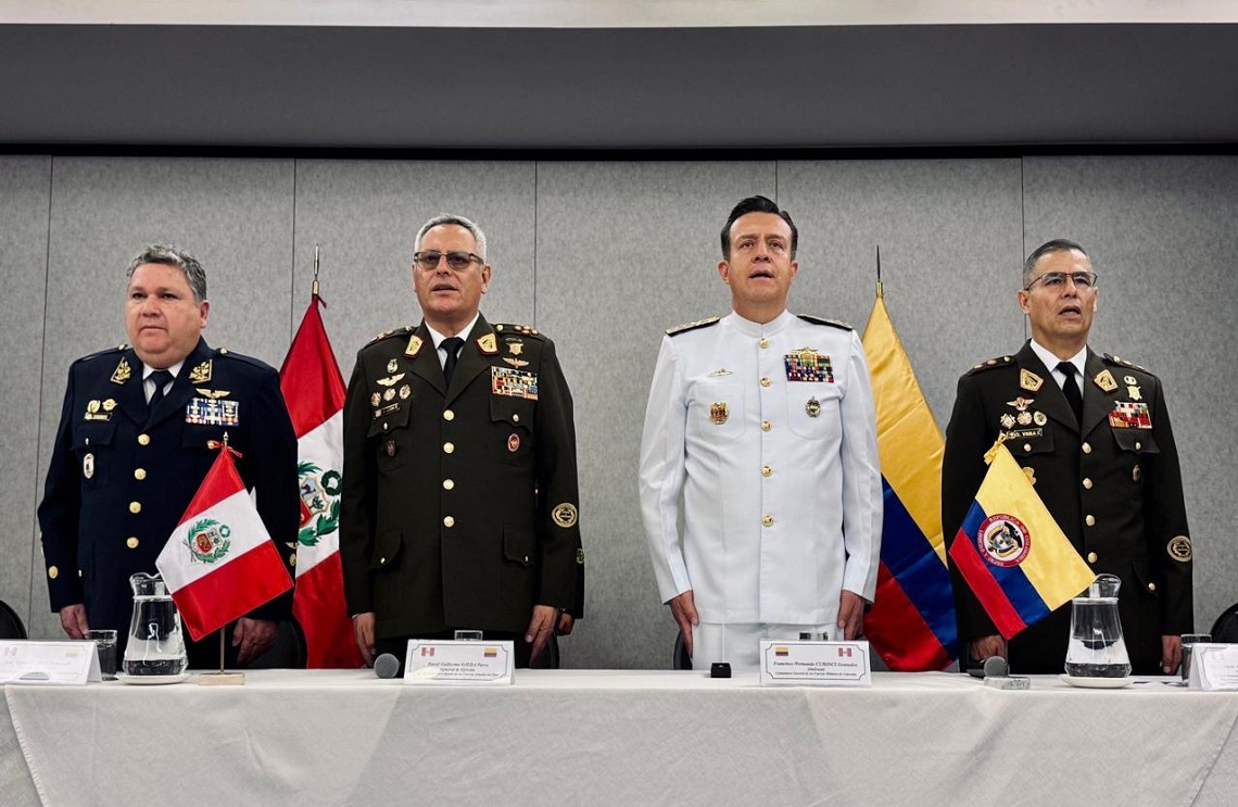 XXV Ronda de Conversaciones Bilaterales Fuerzas Militares de  Colombia y Perú