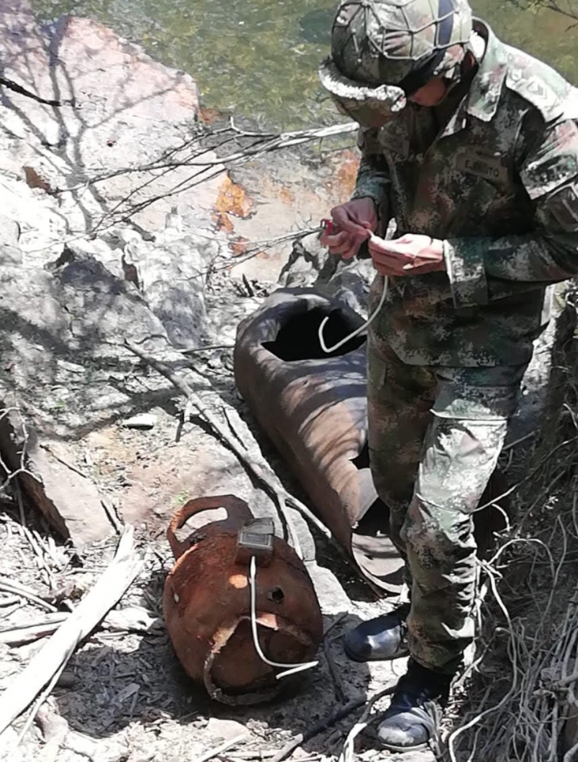 Fuerzas Militares evitan dos acciones terroristas en el Meta.