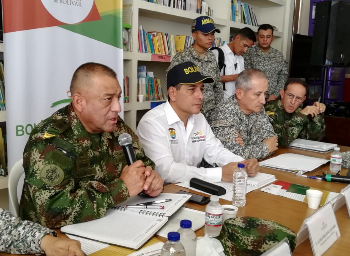 Fuerzas Militares mantienen su compromiso con la población de El Salado.