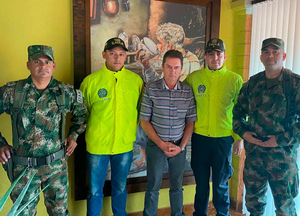 Por presión de las tropas fue liberado ciudadano secuestrado por grupo de delincuencia organizada en Antioquia