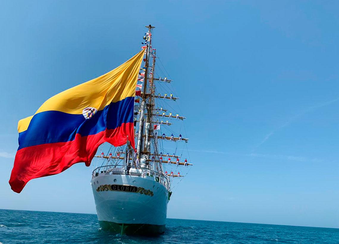 San Andrés Isla: próximo destino del Buque Arc Gloria