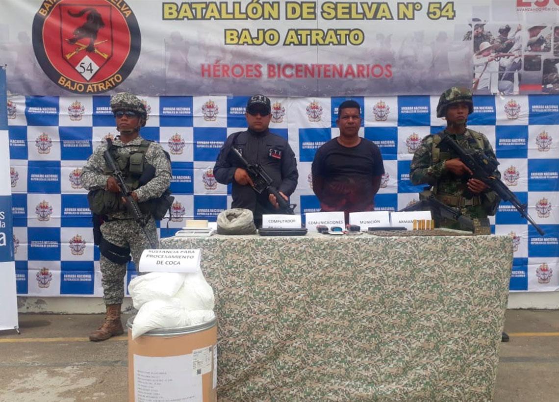 Armada de Colombia y Ejército Nacional capturan a responsable de la muerte de funcionarios de la UNP
