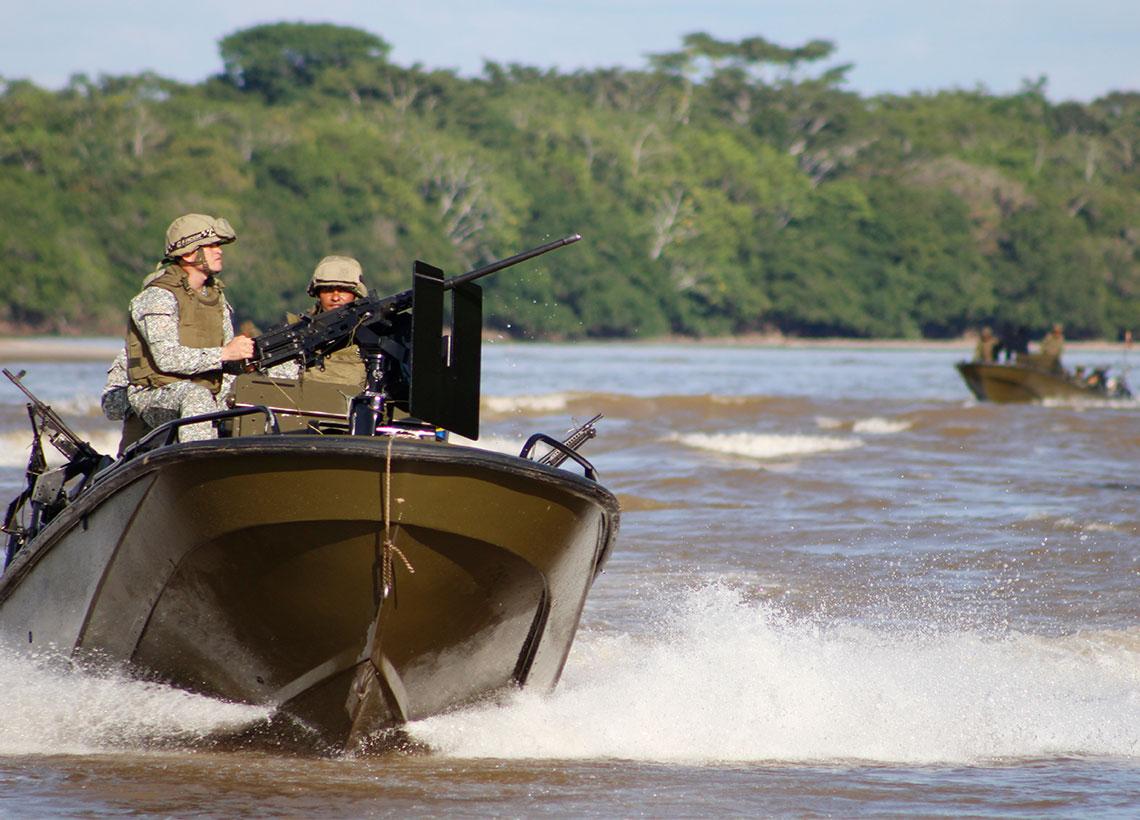 En el Caribe colombiano la Armada de Colombia fortalece la seguridad para el libre ejercicio del voto