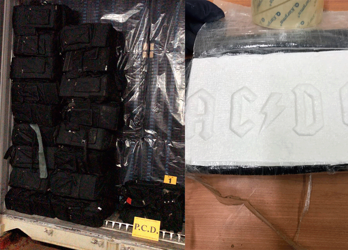 Armada de Colombia incauta media tonelada de cocaína en el Caribe, en operación internacional