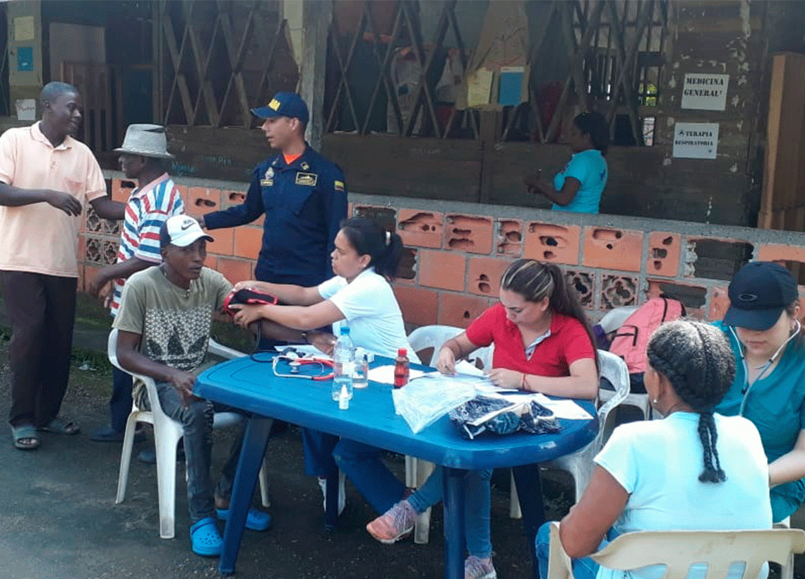 Habitantes de Punta Soldado recibieron medicina y recreación en Jornada de Apoyo al Desarrollo 