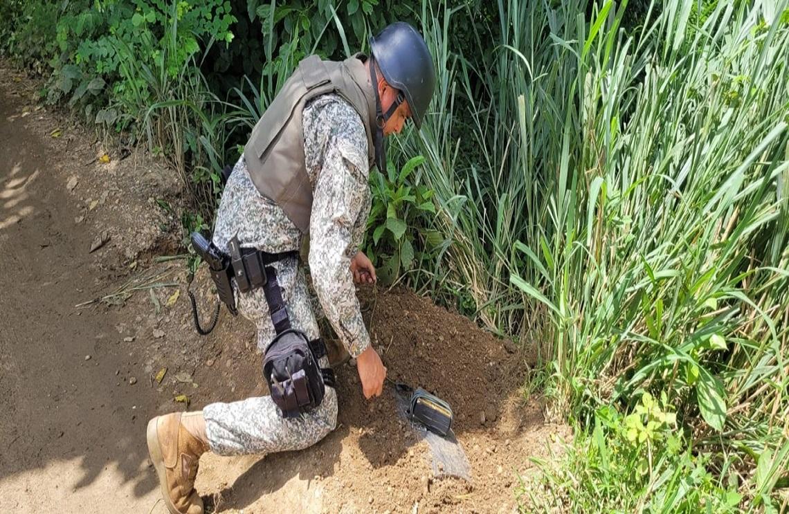 Destruido Artefacto Explosivo Instalado por el Clan del Golfo