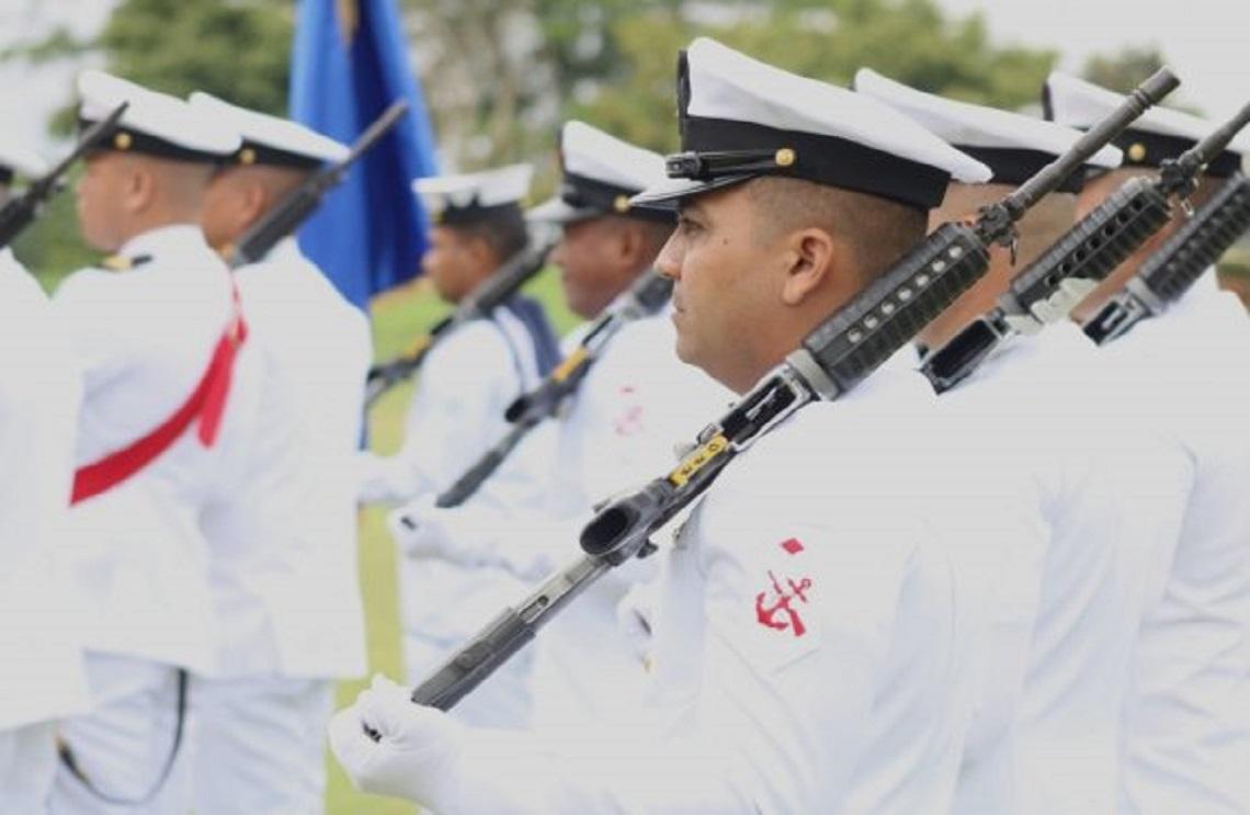 Entrega de comando de la brigada de Infantería de Marina No.1