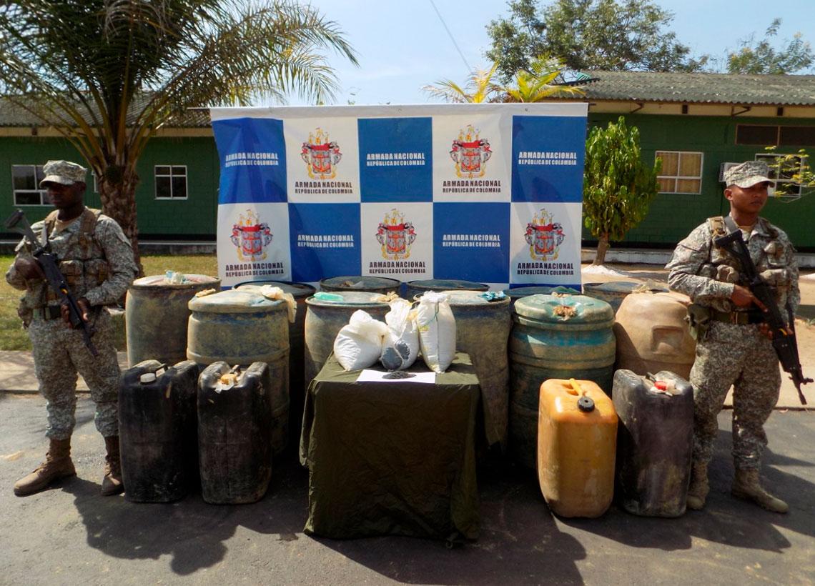 Armada de Colombia incauta 150 kilogramos de coltán en el Vichada