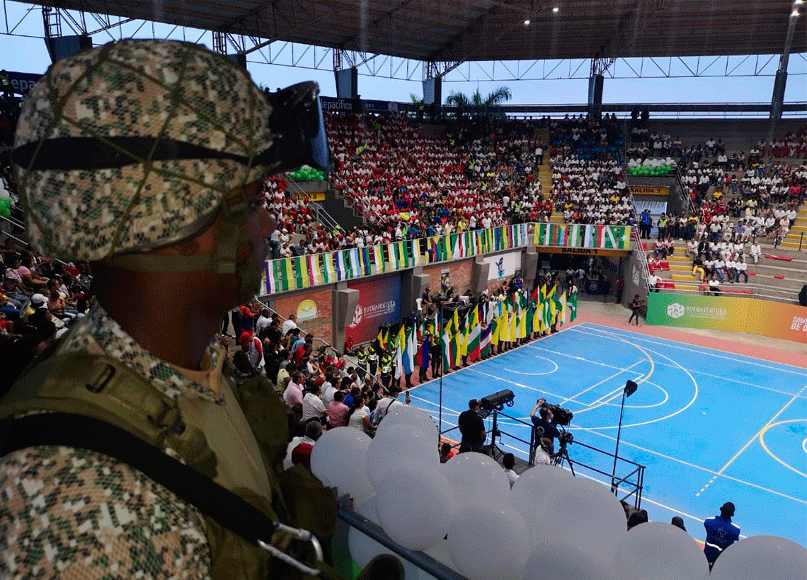 Fuerza Pública fortalece dispositivos de seguridad durante los Juegos Departamentales y Paradepartamentales