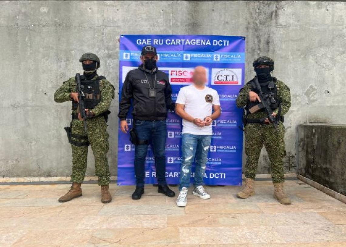 Capturado alias 'Amarillo' narcotraficante requerido por extradición