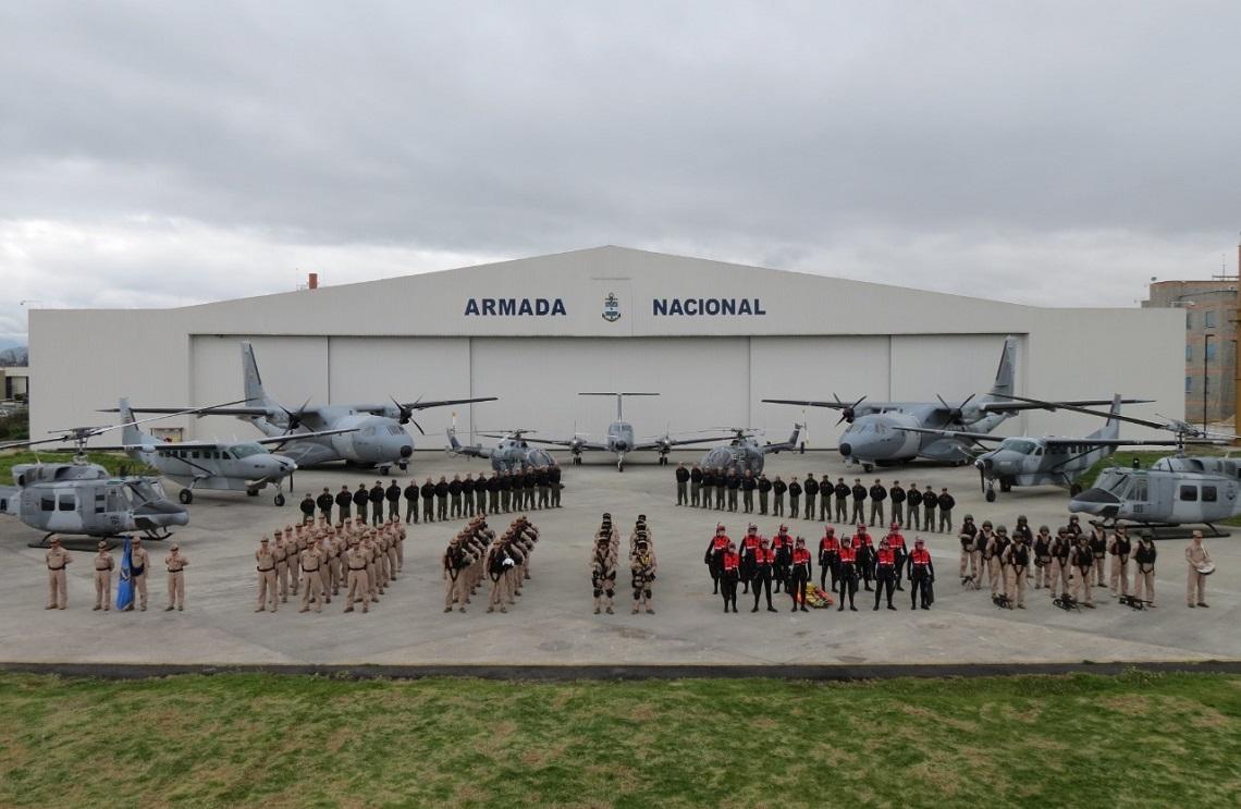 Armada de Colombia en alto grado de alistamiento para atender emergencias por tormenta IOTA en el Caribe