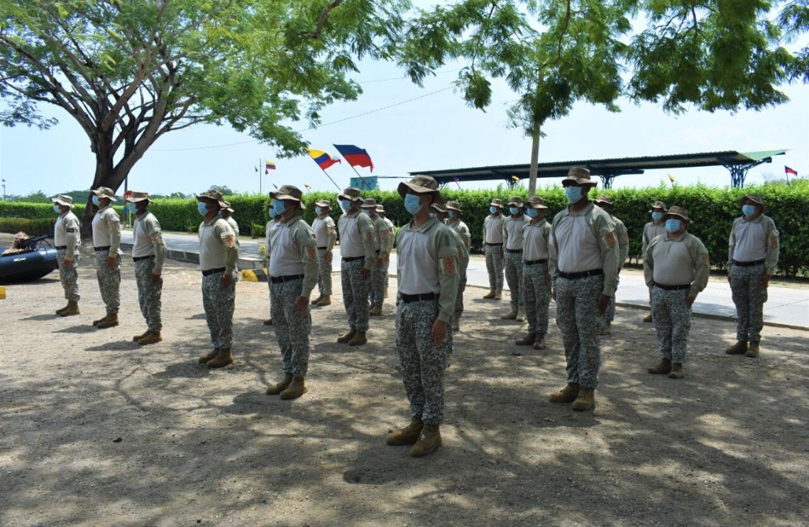 Armada de Colombia clausuró el Curso Instructor Militar No.014