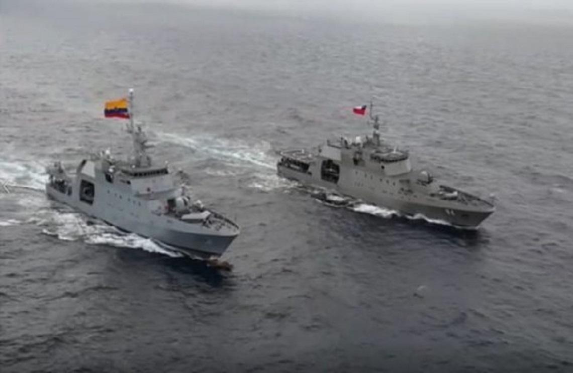 Destacada participación de la Armada de Colombia en la versión LXI de la operación internacional UNITAS