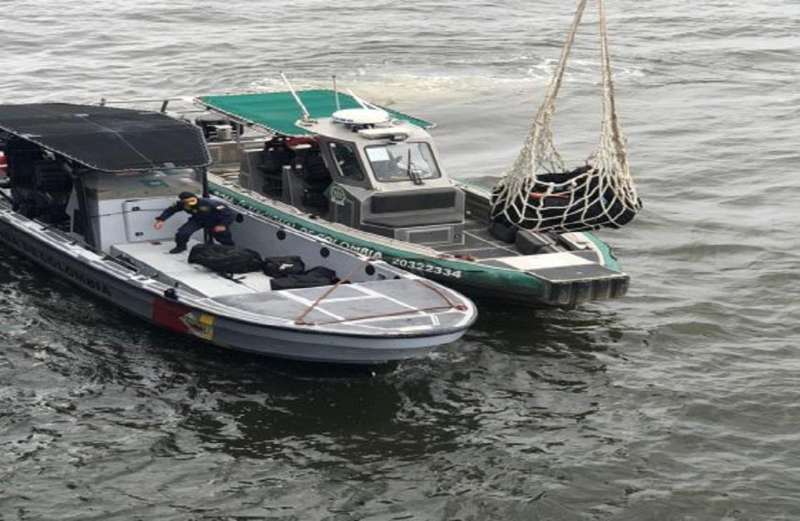 Fuerza Naval del Caribe ha incautado más de 12.4 toneladas de clorhidrato de cocaína en 2021