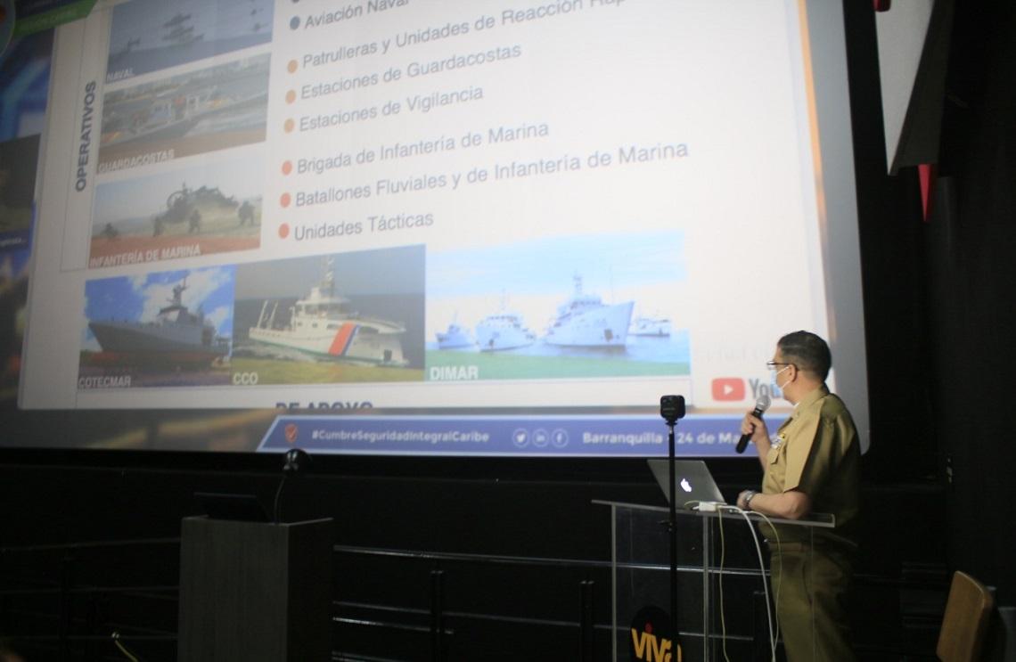 Escuela Naval de Suboficiales participa en la primera cumbre de seguridad de la región Caribe