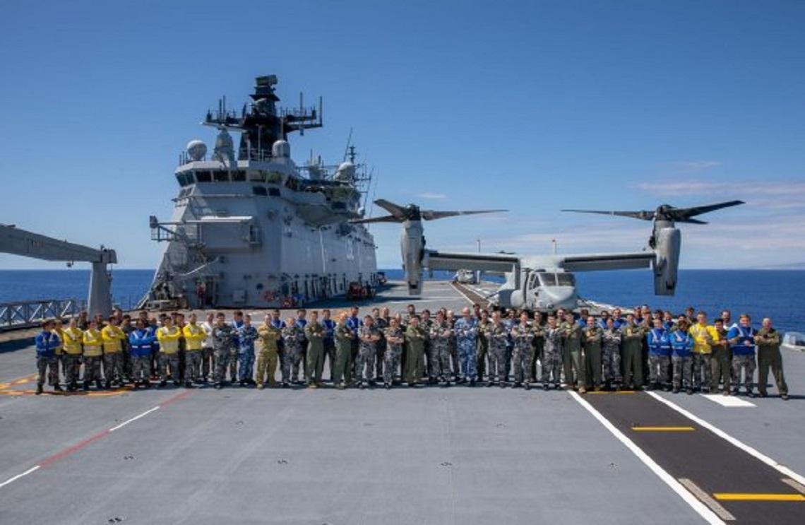 Con éxito concluye la participación de la Armada de Colombia en los ejercicios navales RIMPAC