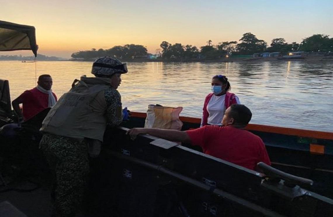Armada de Colombia fortalece su presencia militar y de apoyo social a las comunidades Ribereñas